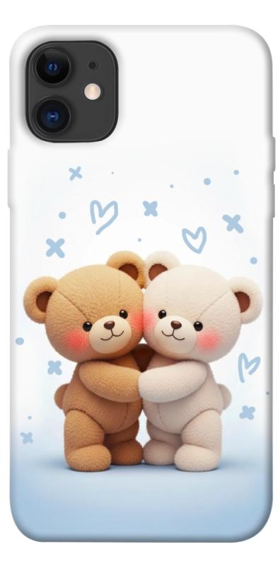 Чехол itsPrint Bear love для Apple iPhone 11 (6.1"), любовь, купить оптом с доставкой