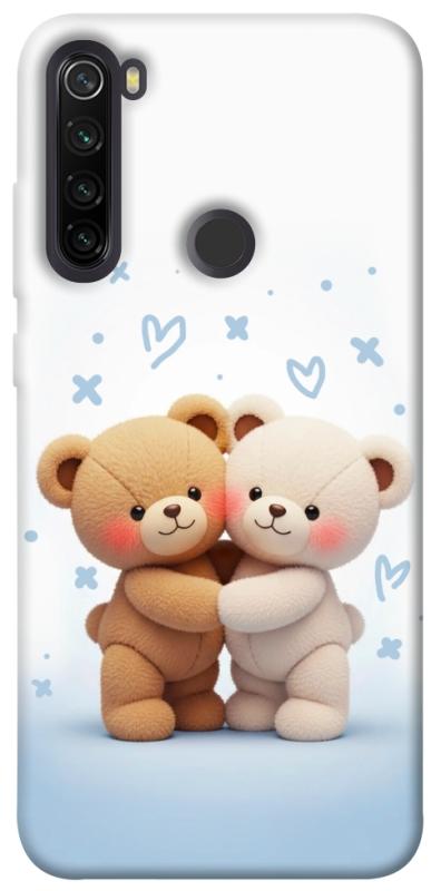 Чехол itsPrint Bear love для Xiaomi Redmi Note 8T, любовь, купить оптом с доставкой