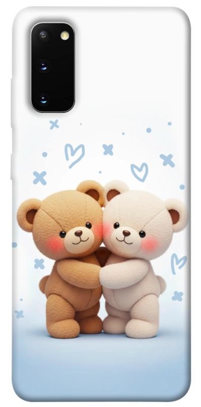 Чехол itsPrint Bear love для Samsung Galaxy S20, любовь, купить оптом с доставкой