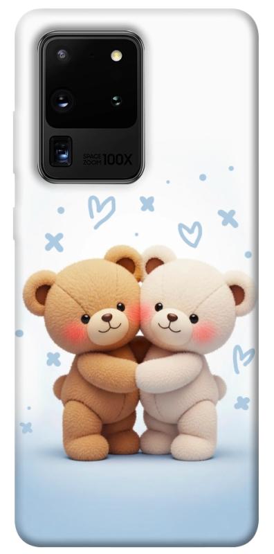 Чехол itsPrint Bear love для Samsung Galaxy S20 Ultra, любовь, купить оптом с доставкой