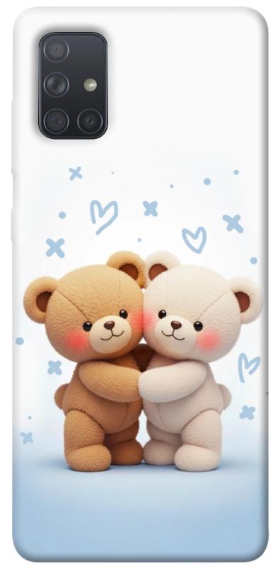 Чехол itsPrint Bear love для Samsung Galaxy A71, любовь, купить оптом с доставкой
