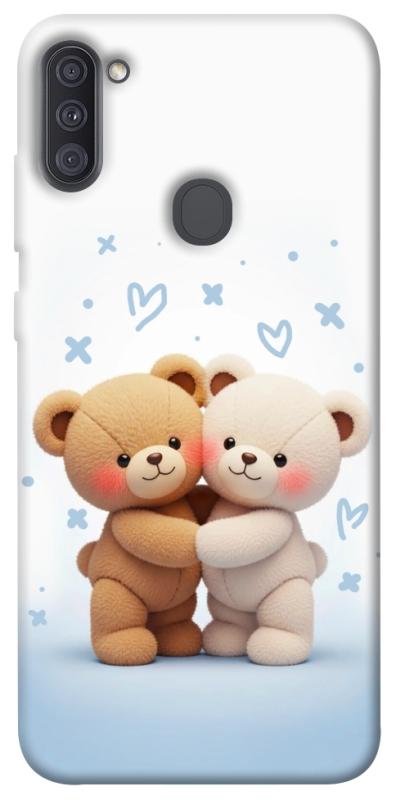 Чехол itsPrint Bear love для Samsung Galaxy A11, любовь, купить оптом с доставкой