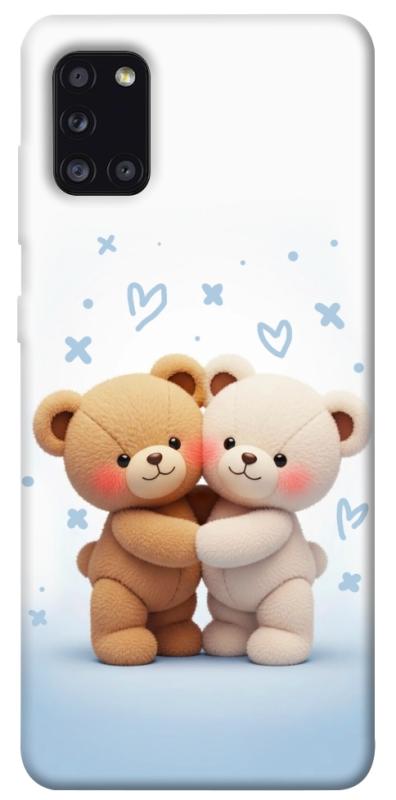 Чехол itsPrint Bear love для Samsung Galaxy A31, любовь, купить оптом с доставкой