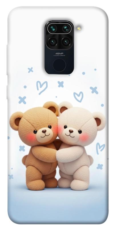 Чехол itsPrint Bear love для Xiaomi Redmi Note 9 / Redmi 10X, любовь, купить оптом с доставкой