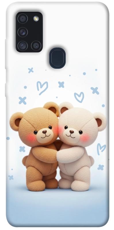 Чехол itsPrint Bear love для Samsung Galaxy A21s, любовь, купить оптом с доставкой