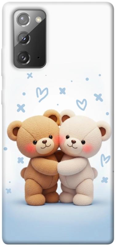 Чехол itsPrint Bear love для Samsung Galaxy Note 20, любовь, купить оптом с доставкой