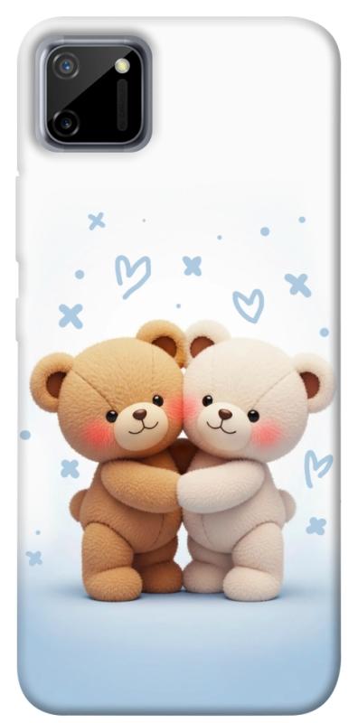 Чехол itsPrint Bear love для Realme C11, любовь, купить оптом с доставкой
