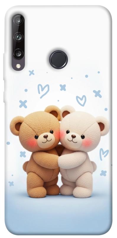 Чохол itsPrint Bear love для Huawei P40 Lite E / Y7p (2020), кохання, купити оптом з доставкою