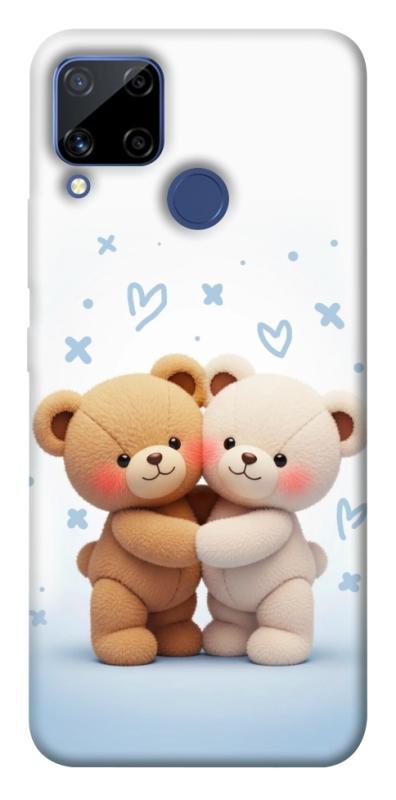 Чехол itsPrint Bear love для Realme C15, любовь, купить оптом с доставкой