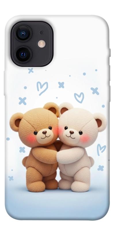 Чехол itsPrint Bear love для Apple iPhone 12 mini (5.4"), любовь, купить оптом с доставкой