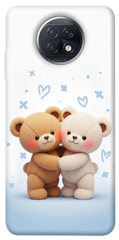 Чехол itsPrint Bear love для Xiaomi Redmi Note 9 5G / Note 9T, любовь, купить оптом с доставкой