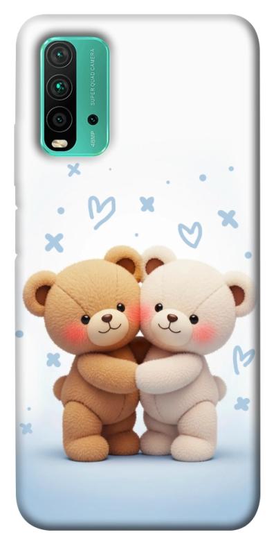 Чехол itsPrint Bear love для Xiaomi Redmi Note 9 4G / Redmi 9 Power / Redmi 9T, любовь, купить оптом с доставкой