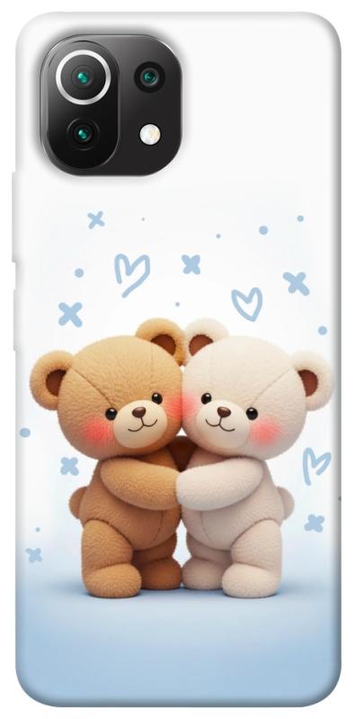 Чехол itsPrint Bear love для Xiaomi Mi 11 Lite, любовь, купить оптом с доставкой