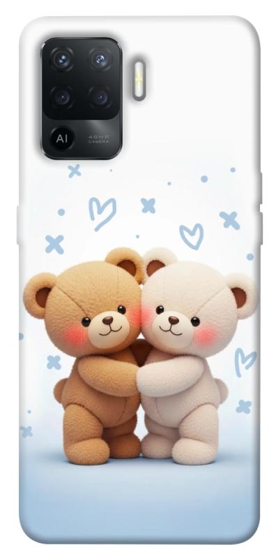 Чехол itsPrint Bear love для Oppo Reno 5 Lite, любовь, купить оптом с доставкой