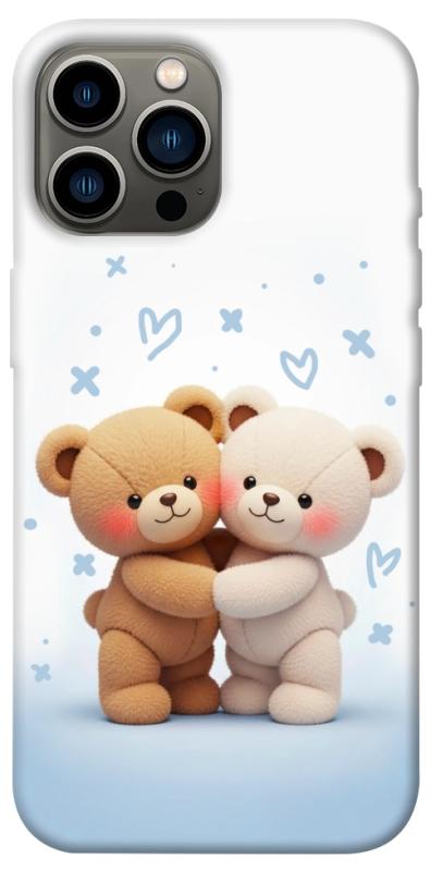 Чехол itsPrint Bear love для Apple iPhone 13 Pro Max (6.7"), любовь, купить оптом с доставкой