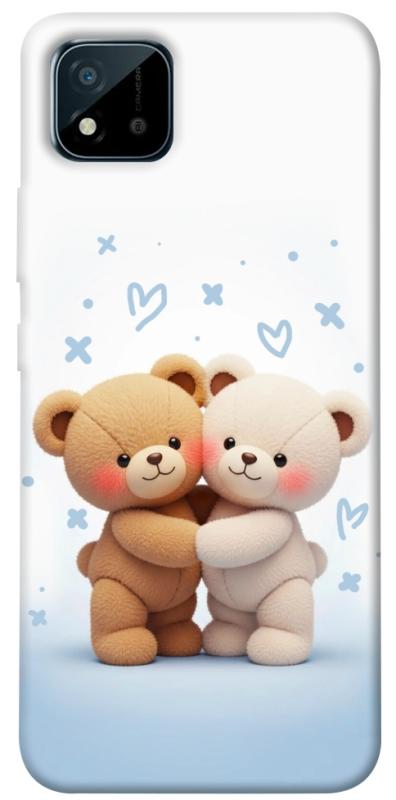 Чехол itsPrint Bear love для Realme C11 (2021), любовь, купить оптом с доставкой