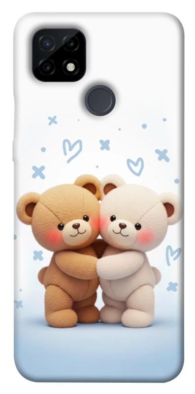 Чехол itsPrint Bear love для Realme C21, любовь, купить оптом с доставкой