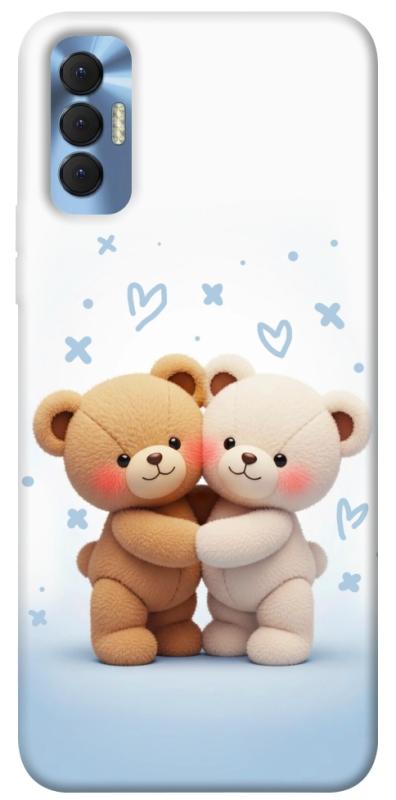 Чехол itsPrint Bear love для TECNO Spark 8P, любовь, купить оптом с доставкой