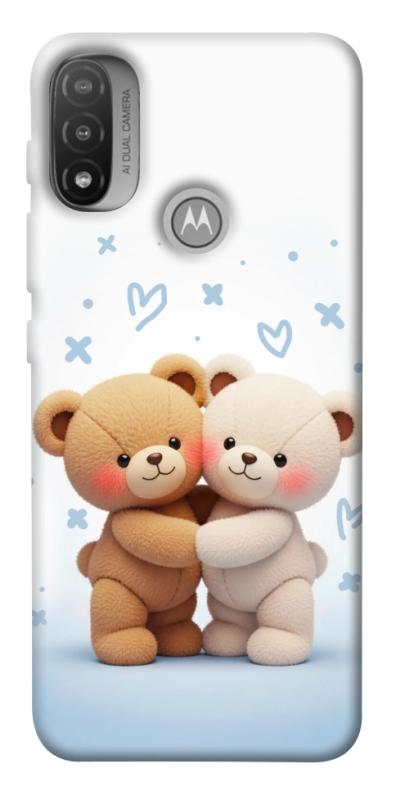 Чехол itsPrint Bear love для Motorola Moto E20, любовь, купить оптом с доставкой