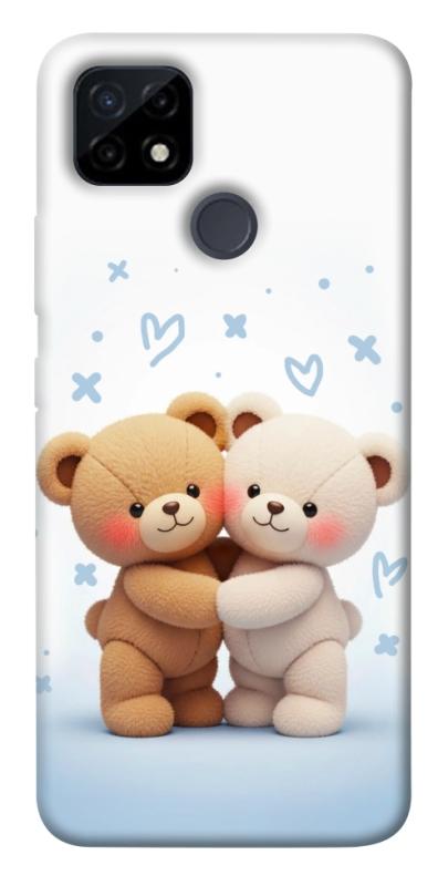 Чехол itsPrint Bear love для Realme C12, любовь, купить оптом с доставкой