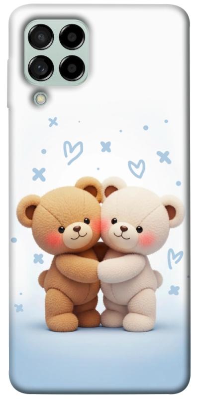Чохол itsPrint Bear love для Samsung Galaxy M53 5G, кохання, купити оптом з доставкою