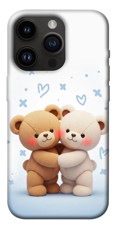 Чехол itsPrint Bear love для Apple iPhone 14 Pro (6.1"), любовь, купить оптом с доставкой