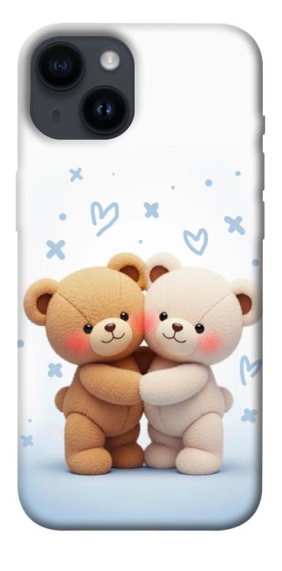 Чехол itsPrint Bear love для Apple iPhone 14 (6.1"), любовь, купить оптом с доставкой