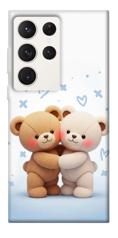 Чехол itsPrint Bear love для Samsung Galaxy S23 Ultra, любовь, купить оптом с доставкой