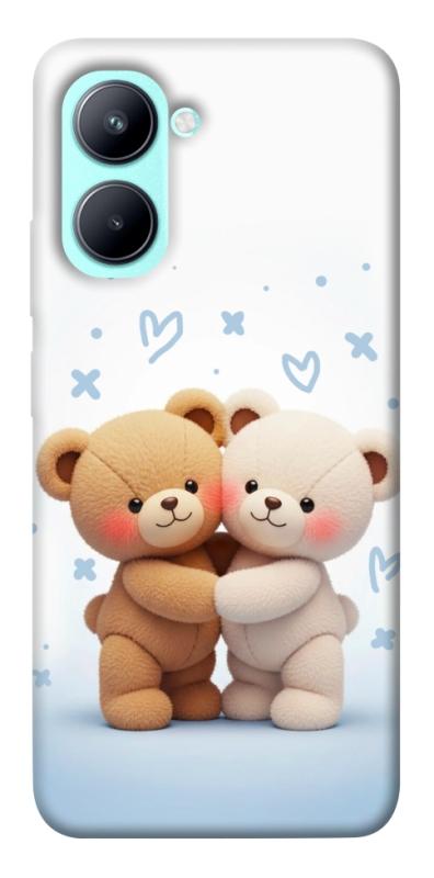 Чехол itsPrint Bear love для Realme C33, любовь, купить оптом с доставкой