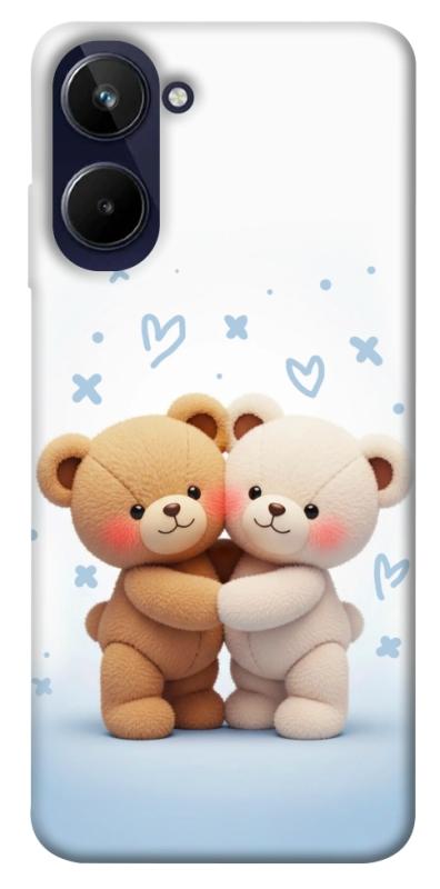 Чехол itsPrint Bear love для Realme 10 4G, любовь, купить оптом с доставкой