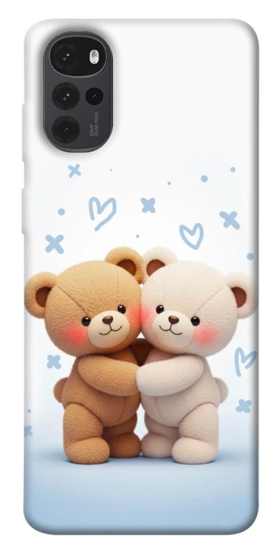 Чехол itsPrint Bear love для Motorola Moto G22, любовь, купить оптом с доставкой