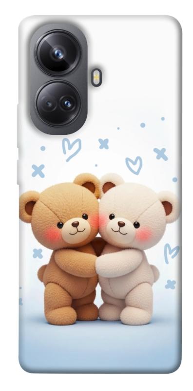 Чехол itsPrint Bear love для Realme 10 Pro+, любовь, купить оптом с доставкой
