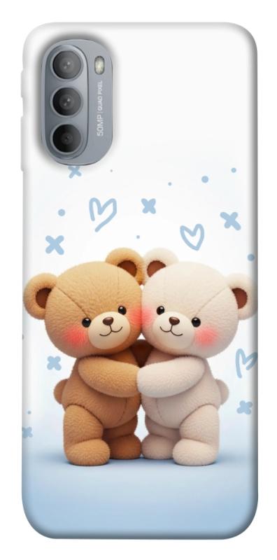 Чехол itsPrint Bear love для Motorola Moto G31, любовь, купить оптом с доставкой