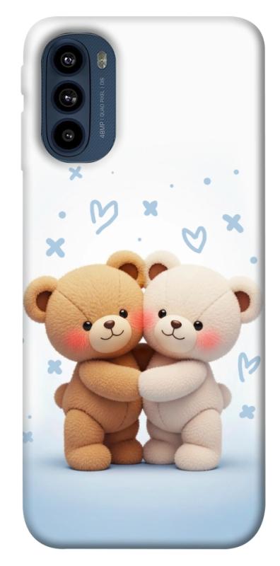 Чехол itsPrint Bear love для Motorola Moto G41, любовь, купить оптом с доставкой