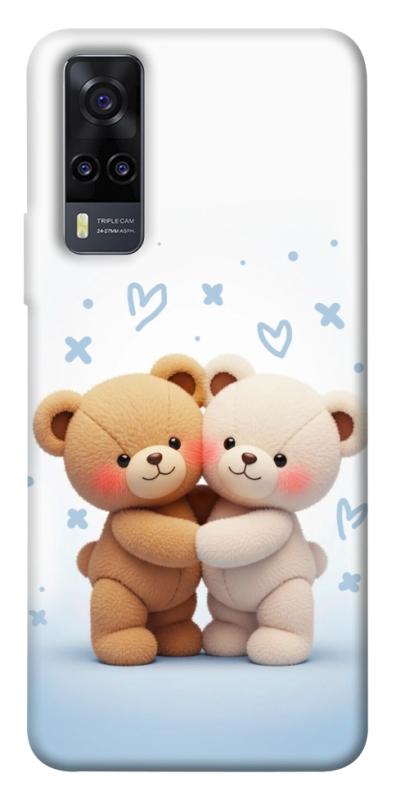 Чехол itsPrint Bear love для Vivo Y31, любовь, купить оптом с доставкой