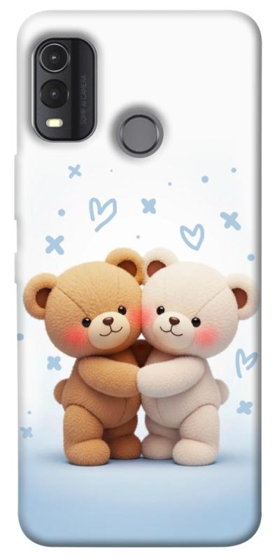 Чехол itsPrint Bear love для Nokia G11 Plus, любовь, купить оптом с доставкой