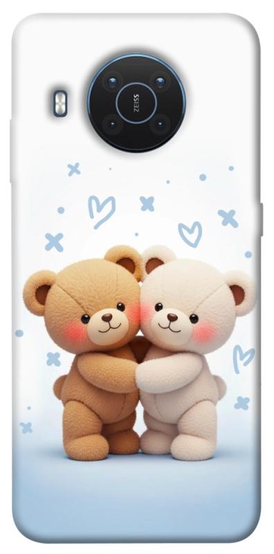 Чехол itsPrint Bear love для Nokia X10 / X20, любовь, купить оптом с доставкой