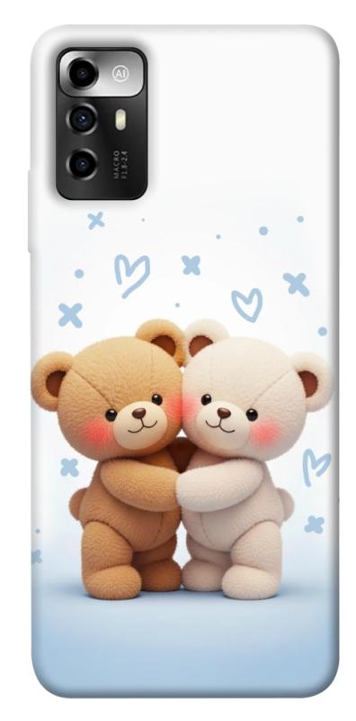Чехол itsPrint Bear love для ZTE Blade A72, любовь, купить оптом с доставкой
