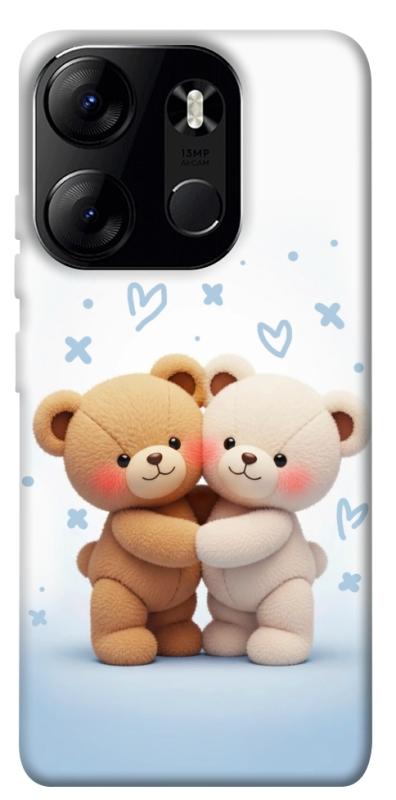 Чехол itsPrint Bear love для Tecno Spark Go 2023, любовь, купить оптом с доставкой
