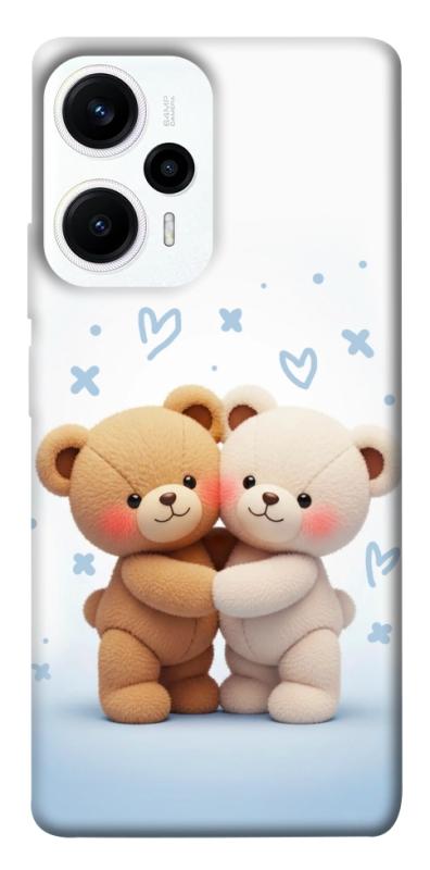 Чехол itsPrint Bear love для Xiaomi Poco F5 / Note 12 Turbo, любовь, купить оптом с доставкой