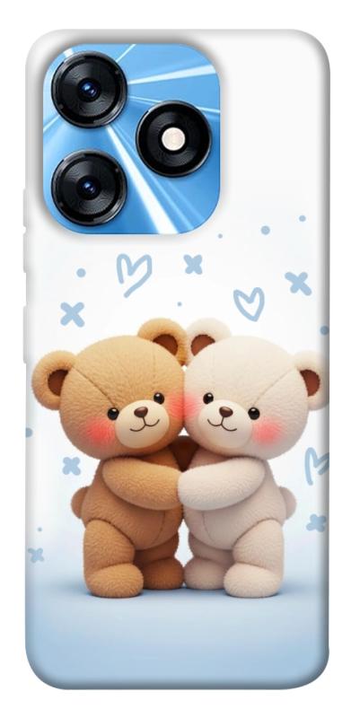 Чехол itsPrint Bear love для TECNO Spark 10 Pro, любовь, купить оптом с доставкой