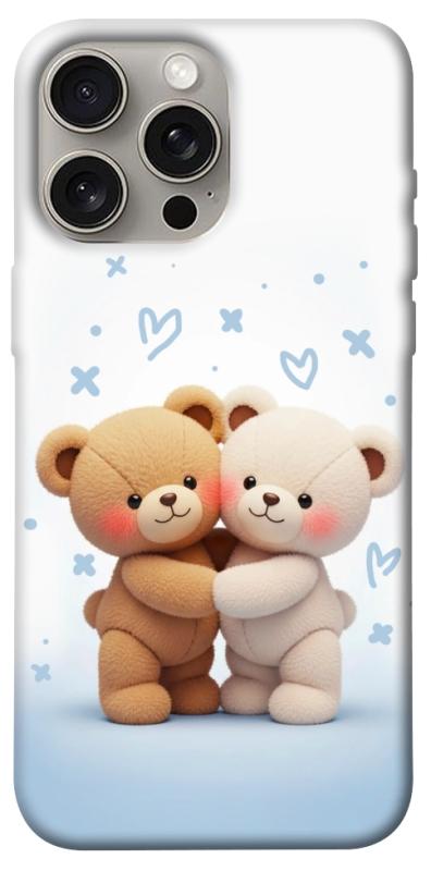 Чехол itsPrint Bear love для Apple iPhone 15 Pro Max (6.7"), любовь, купить оптом с доставкой