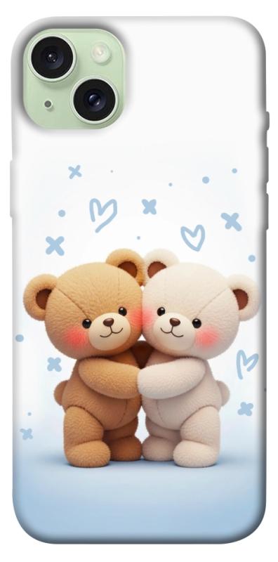 Чехол itsPrint Bear love для Apple iPhone 15 Plus (6.7"), любовь, купить оптом с доставкой