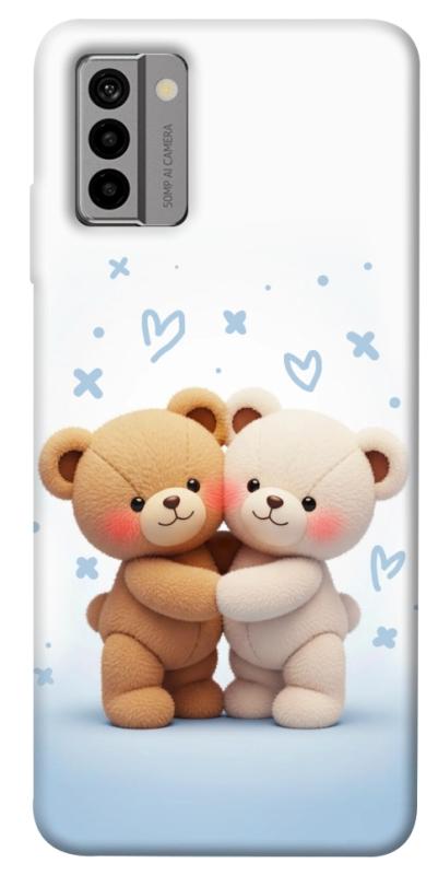Чехол itsPrint Bear love для Nokia G22, любовь, купить оптом с доставкой