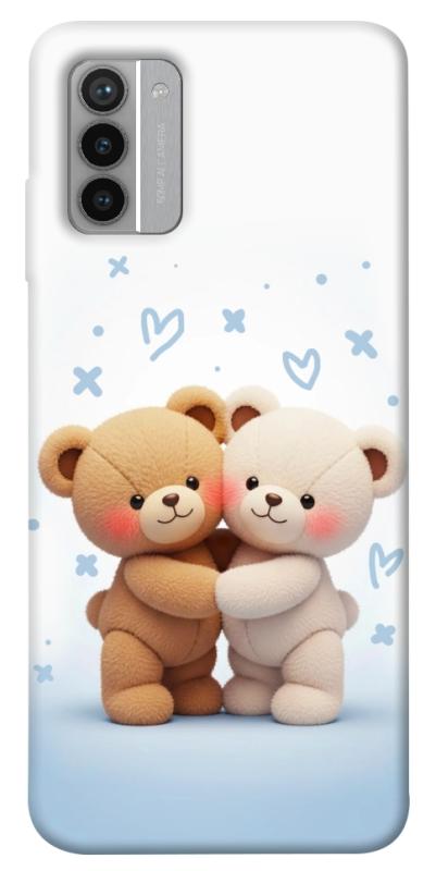 Чехол itsPrint Bear love для Nokia G42, любовь, купить оптом с доставкой