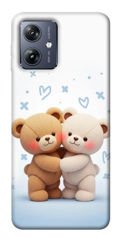 Чехол itsPrint Bear love для Motorola Moto G54, любовь, купить оптом с доставкой