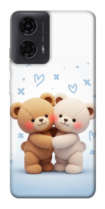 Чехол itsPrint Bear love для Motorola Moto G24, любовь, купить оптом с доставкой