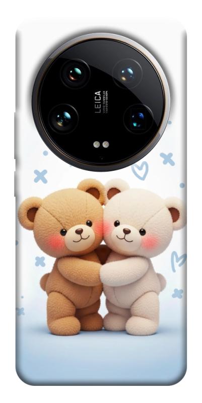 Чохол itsPrint Bear love для Xiaomi 14 Ultra, кохання, купити оптом з доставкою