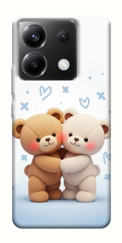 Чехол itsPrint Bear love для Xiaomi Poco X6, любовь, купить оптом с доставкой