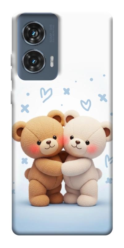 Чохол itsPrint Bear love для Motorola Edge 50 Fusion, кохання, купити оптом з доставкою